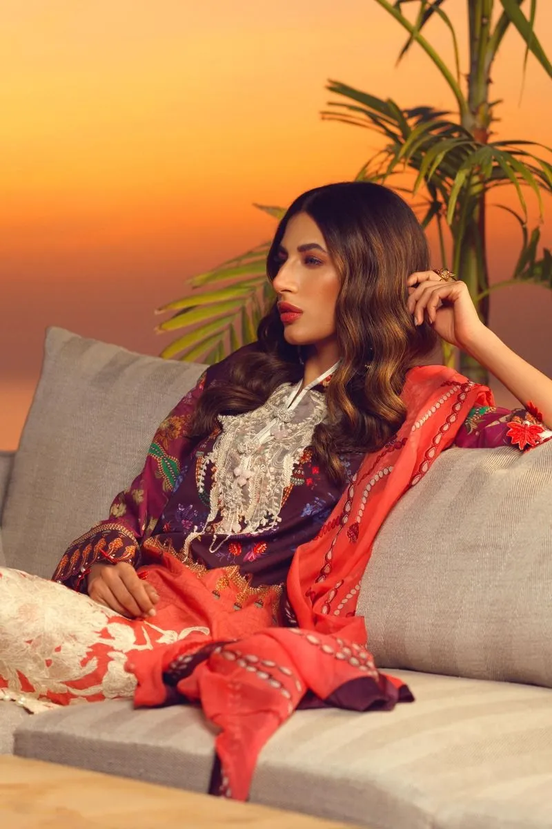 Latest 2020  Lawn Dress by Sana Safinaz #M0058