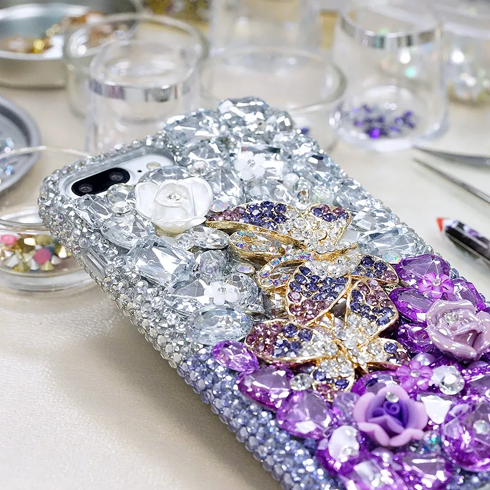 Lavender Butterfly Design (style 707)