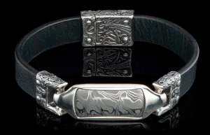 Layla Damascus Men's Bracelet Large