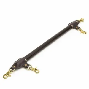 Leather Spreader Bar Brown