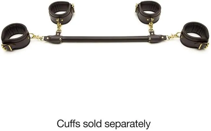 Leather Spreader Bar Brown
