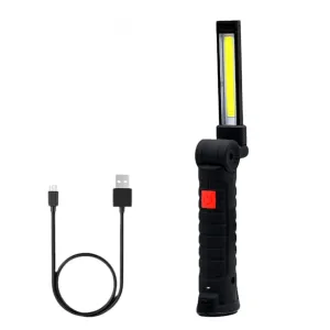 Led COB Work Light Torch 3w Usb Rechargeable Cordless Inspection Lamp