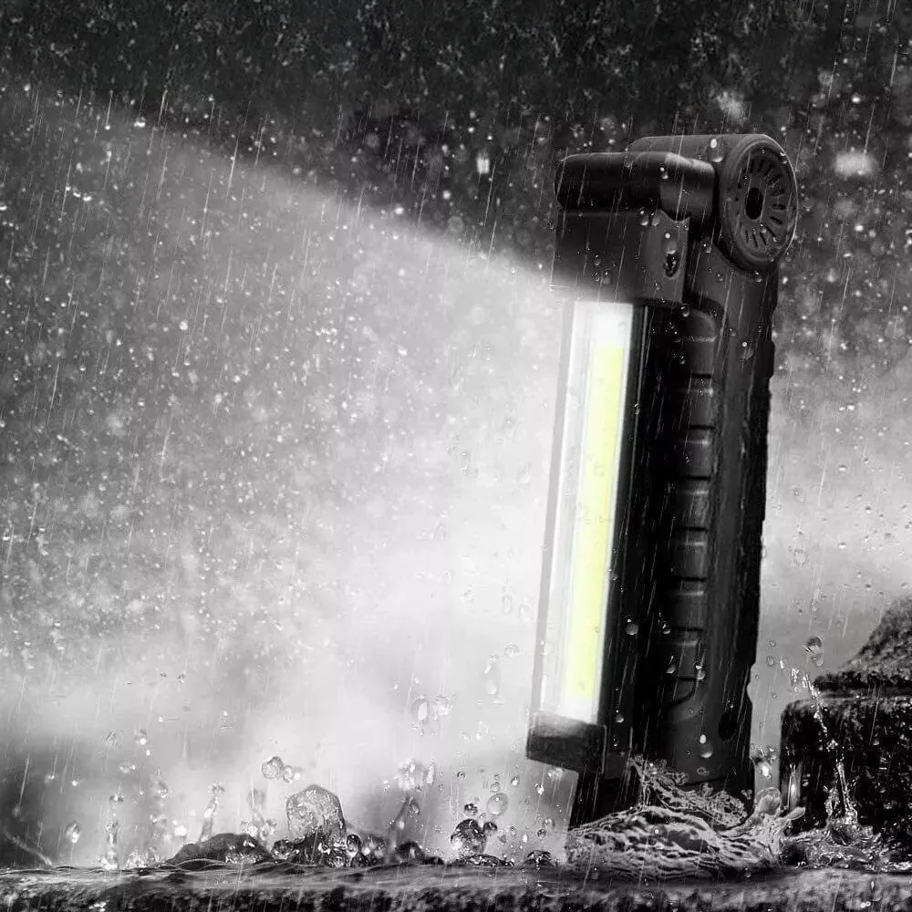 Led COB Work Light Torch 3w Usb Rechargeable Cordless Inspection Lamp