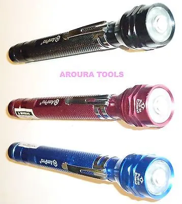 LED FLASHLIGHT WITH TELESCOPIC MAGNETIC PICK UP - NEW