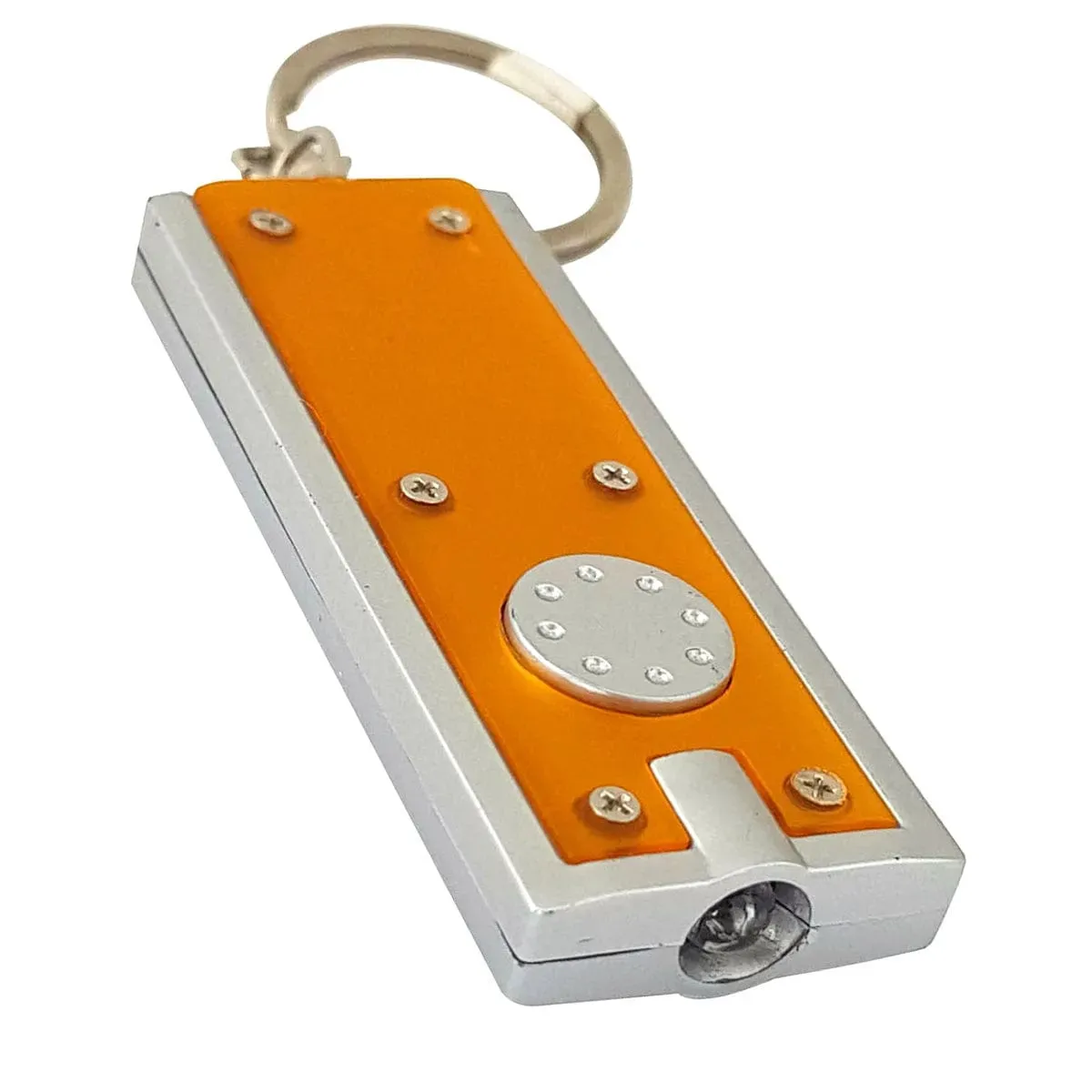 LED Keyring Torch Mini Ultrabright Pocket Flashlight Keychain Key Ring Fob Light