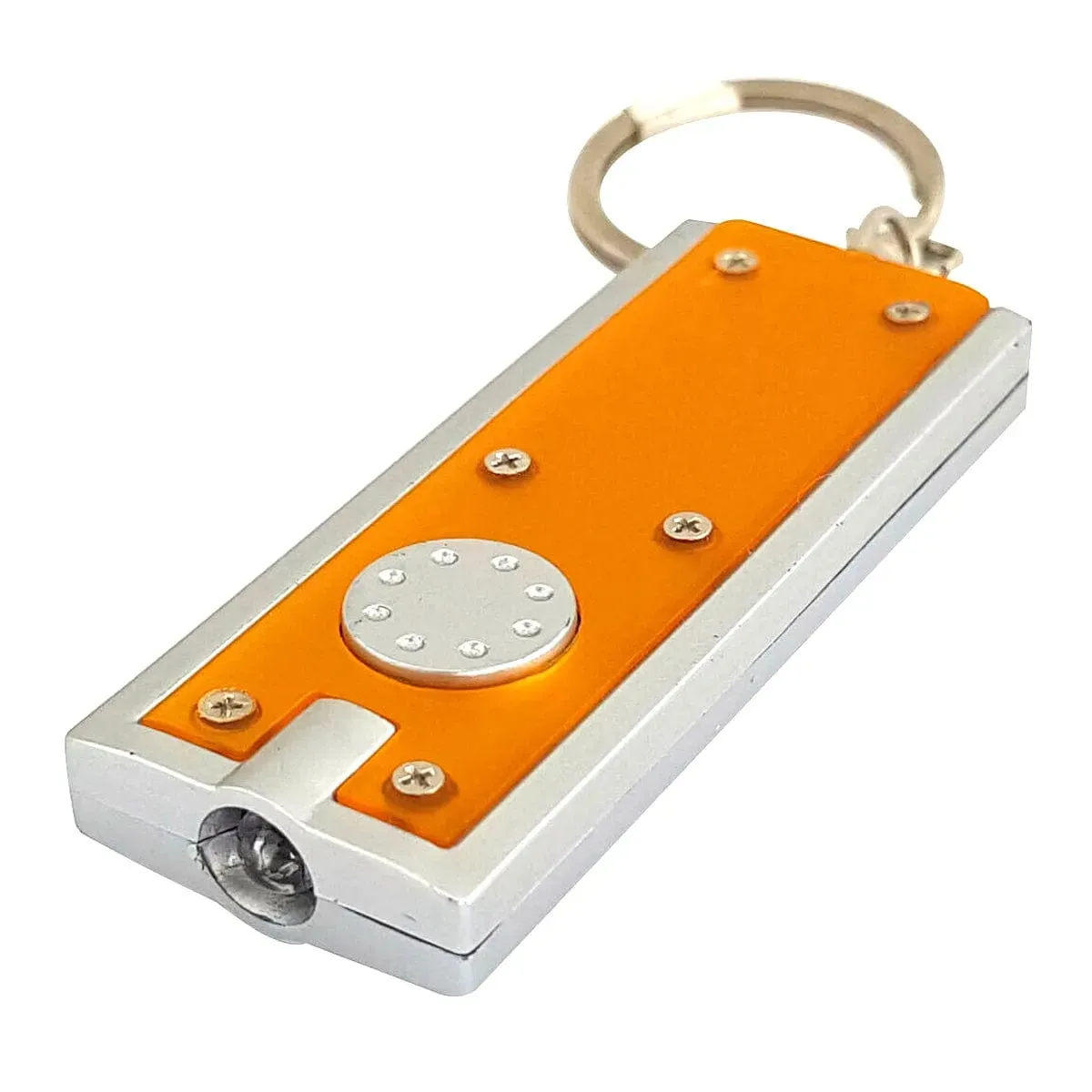 LED Keyring Torch Mini Ultrabright Pocket Flashlight Keychain Key Ring Fob Light