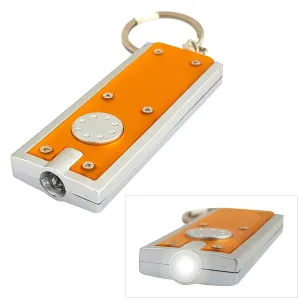 LED Keyring Torch Mini Ultrabright Pocket Flashlight Keychain Key Ring Fob Light