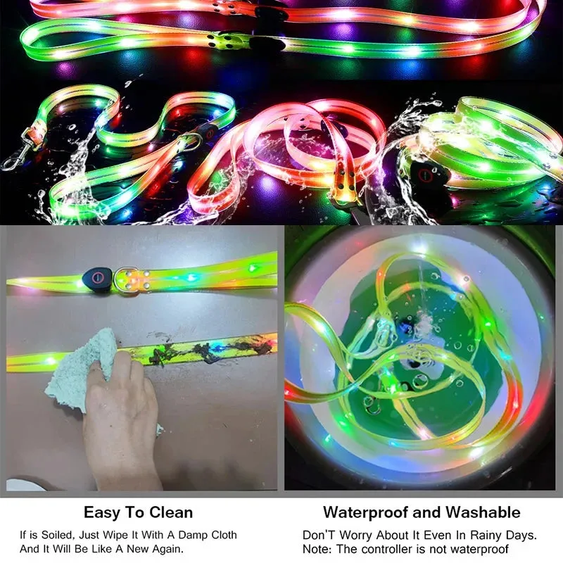 LED Light Up Dog Leash