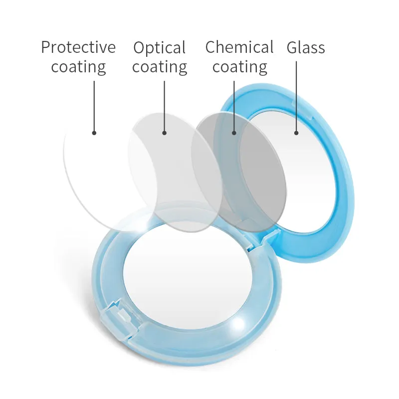 LED Makeup Mirror,Oem Double Sided Promotional Hand Mirror