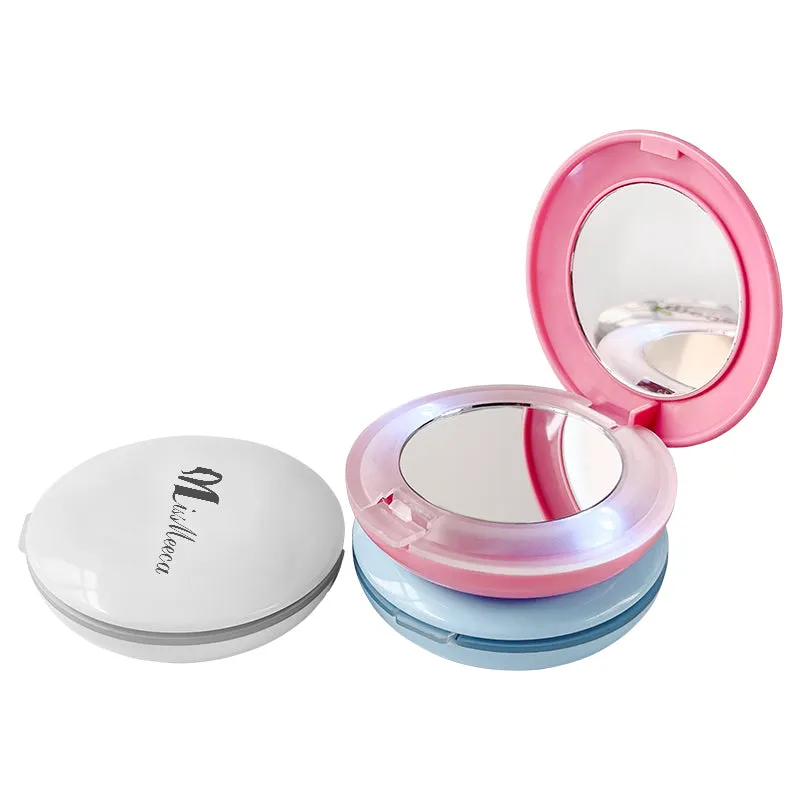 LED Makeup Mirror,Oem Double Sided Promotional Hand Mirror