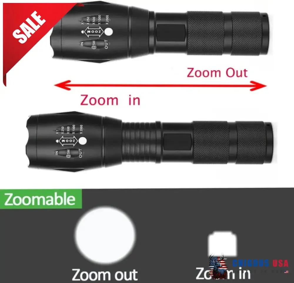 LED Tactical Flashlight