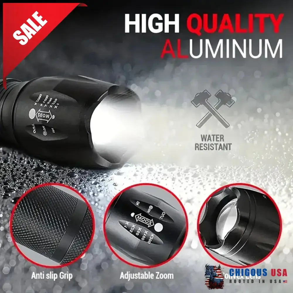 LED Tactical Flashlight