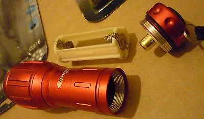LED TORCH 9 LED POCKET FLASHLIGHT - ALUMINIUM BODY - WATER PROOF -NEW