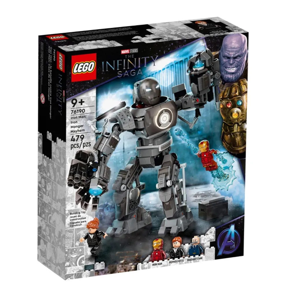 LEGO 76190 Marvel Super Heroes - Iron Man: Iron Monger Mayhem