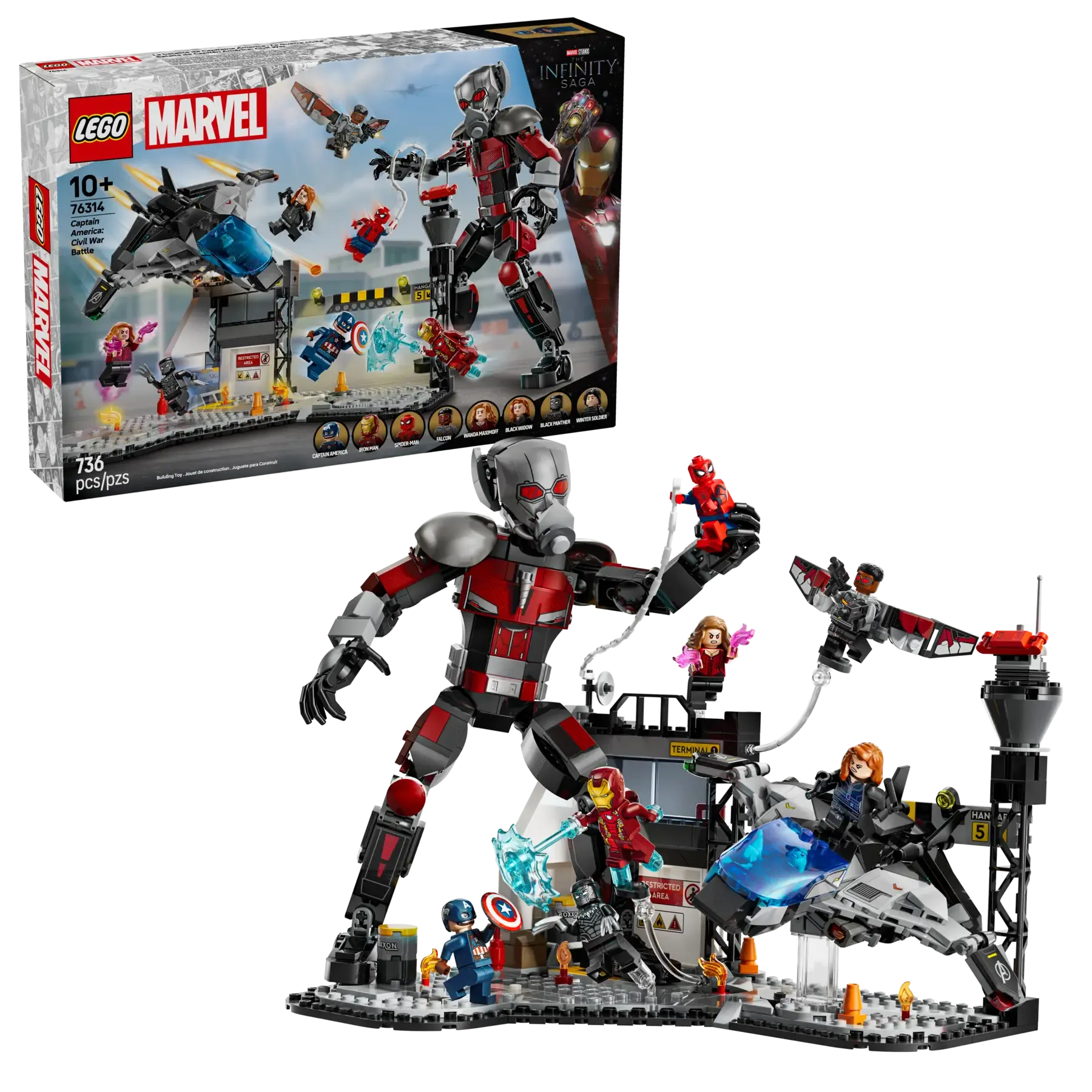 Lego Captain America: Civil War A.. (76314)