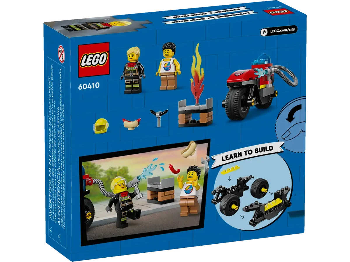 LEGO City Fire Rescue Motorcycle