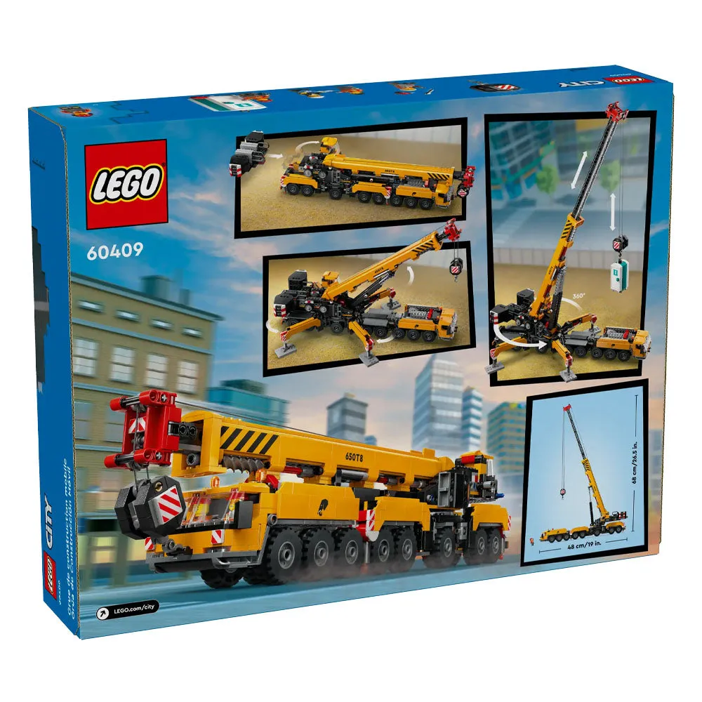 LEGO City Yellow Mobile Construction Crane - 60409