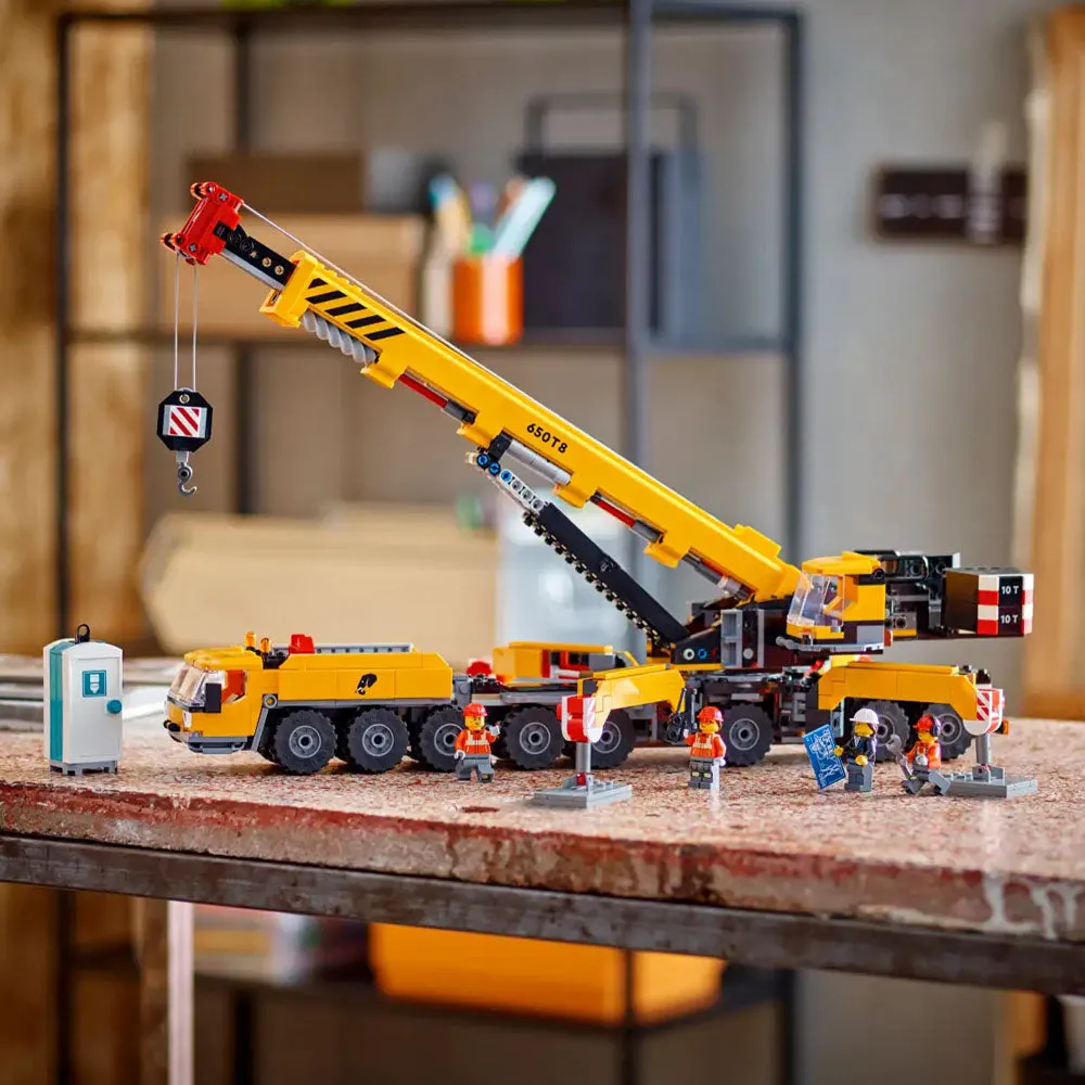 LEGO City Yellow Mobile Construction Crane - 60409