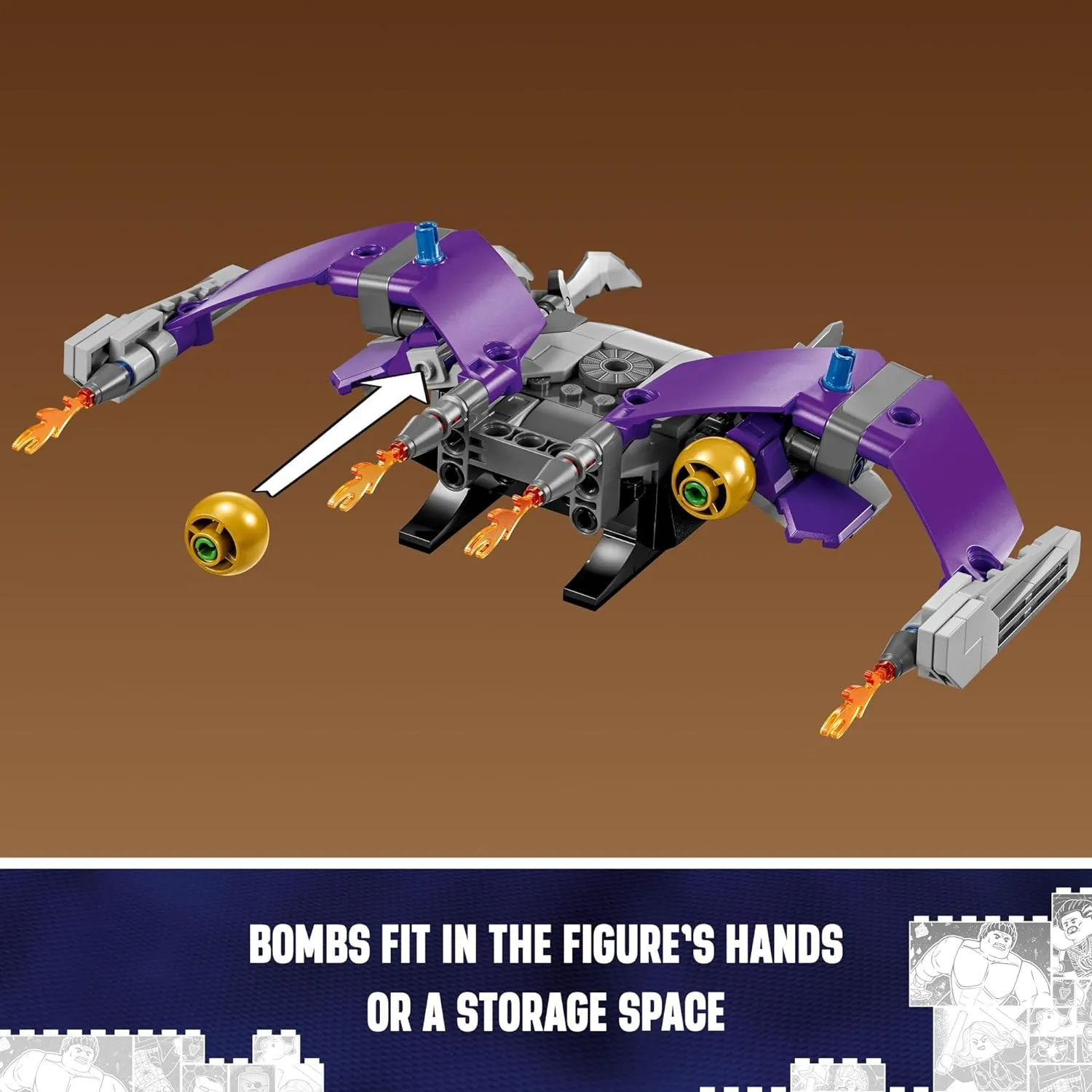 Lego Green Goblin Construction Figure (76284)