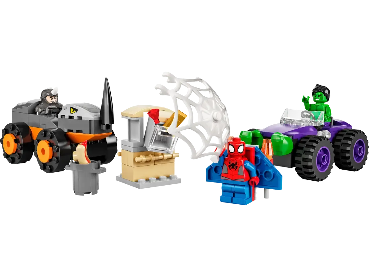 Lego Hulk vs. Rhino Truck Showdown Marvel (10782)