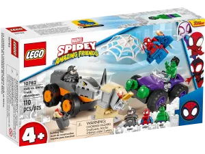 Lego Hulk vs. Rhino Truck Showdown Marvel (10782)