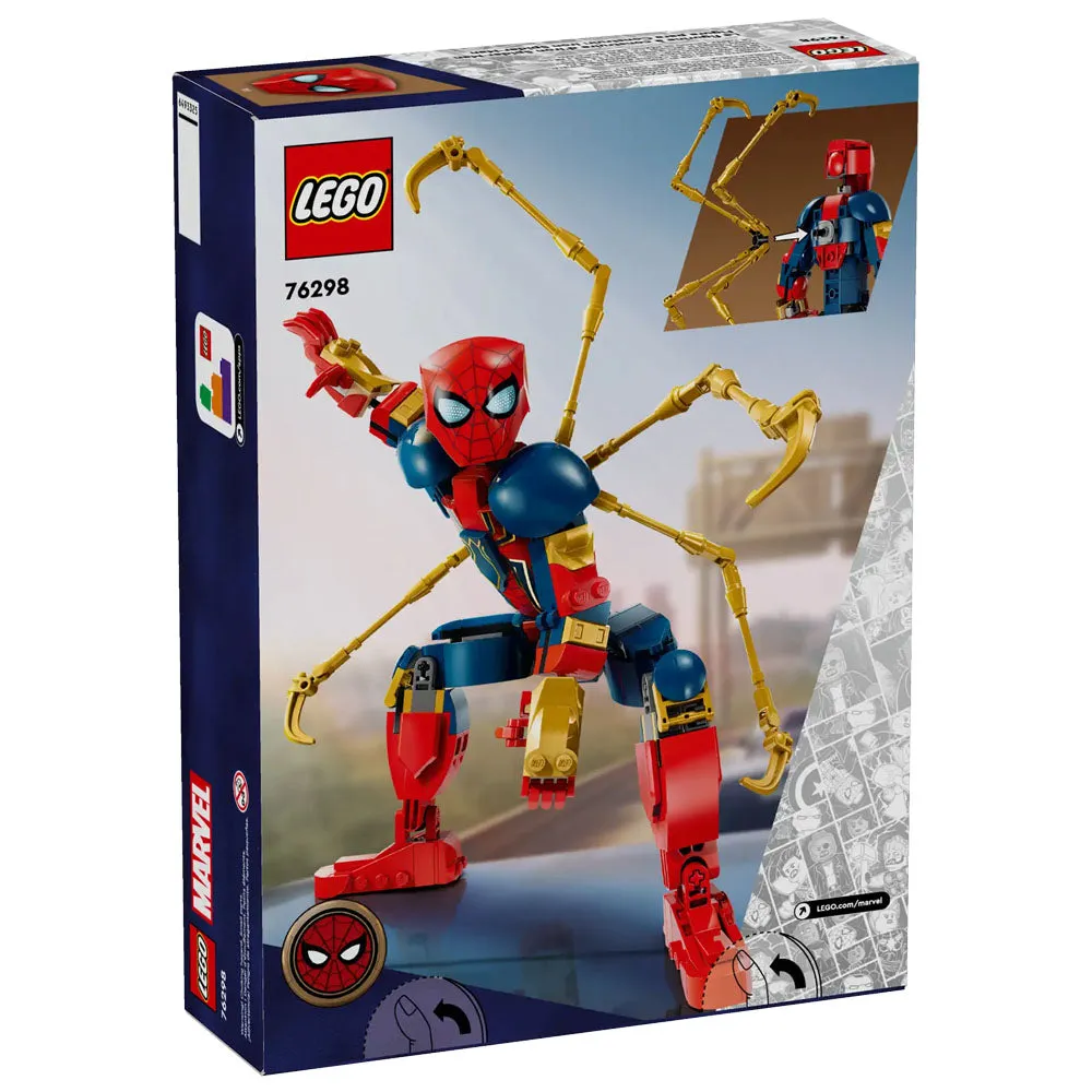 LEGO Marvel Iron Spider-Man Construction Figure - 76298