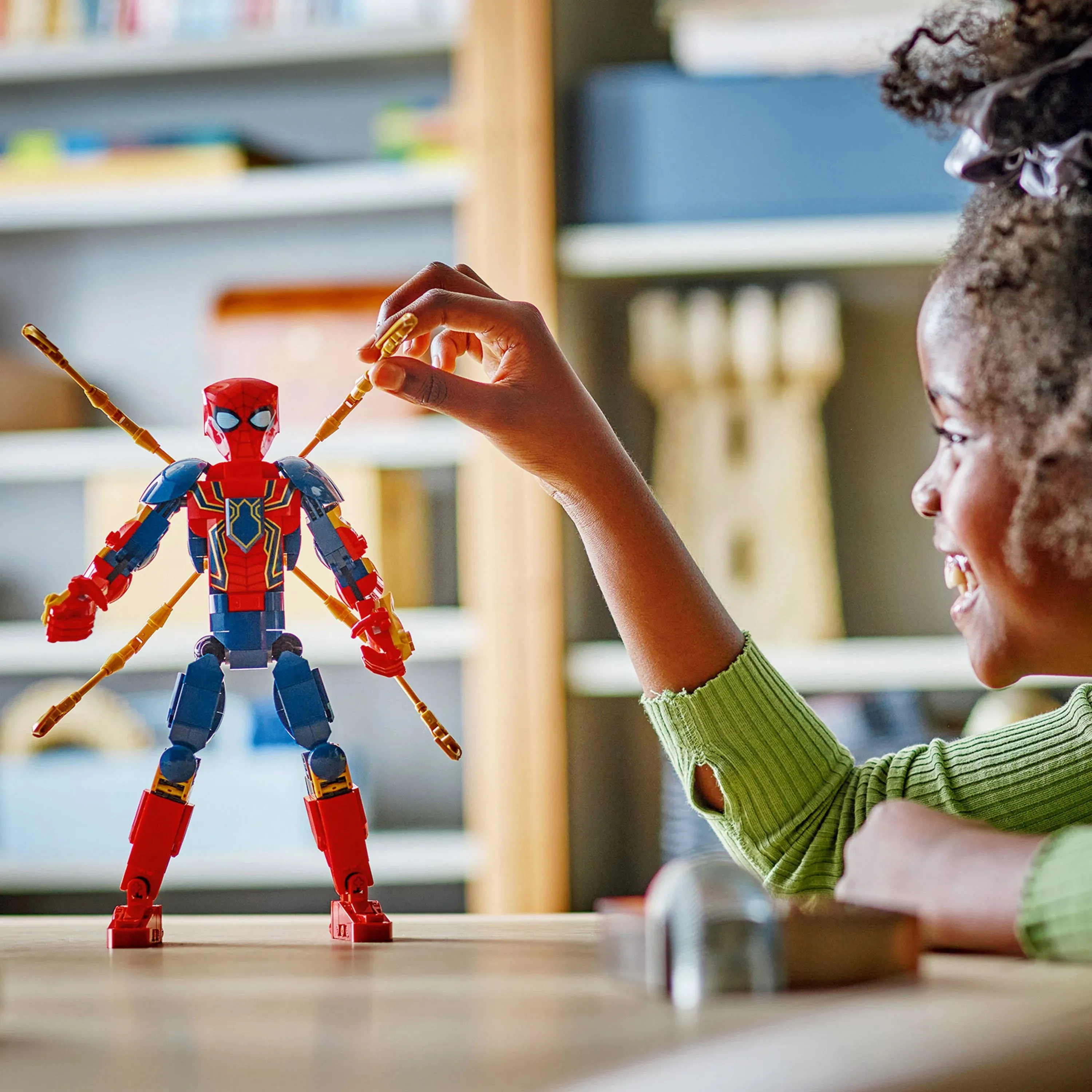 LEGO® Marvel Iron Spider-Man Construction Figure Super Hero Action 76298