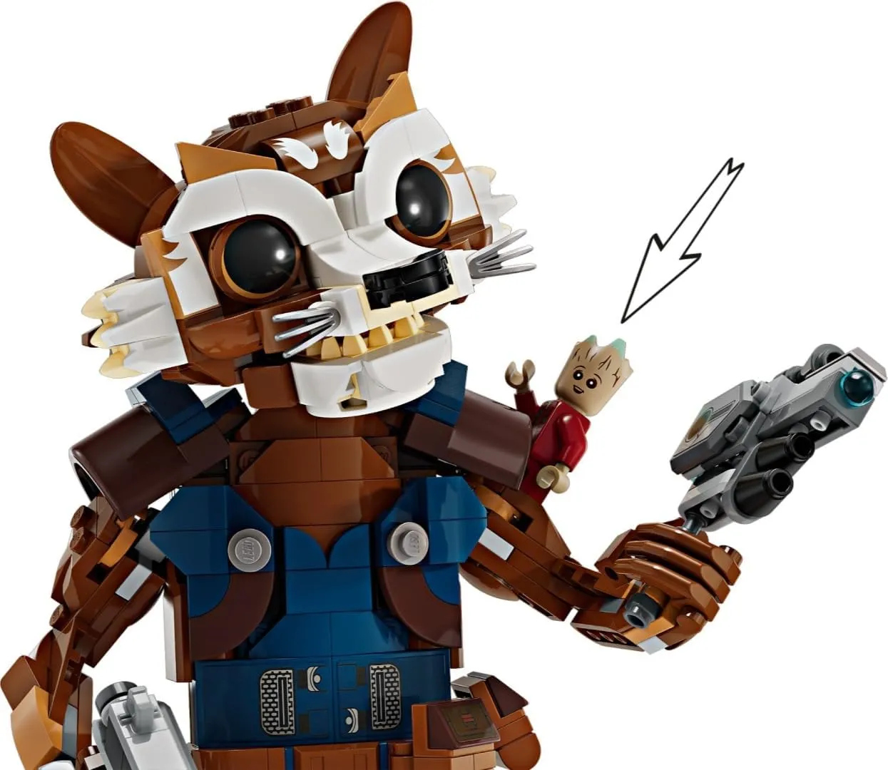Lego Rocket & Baby Groot (76282)