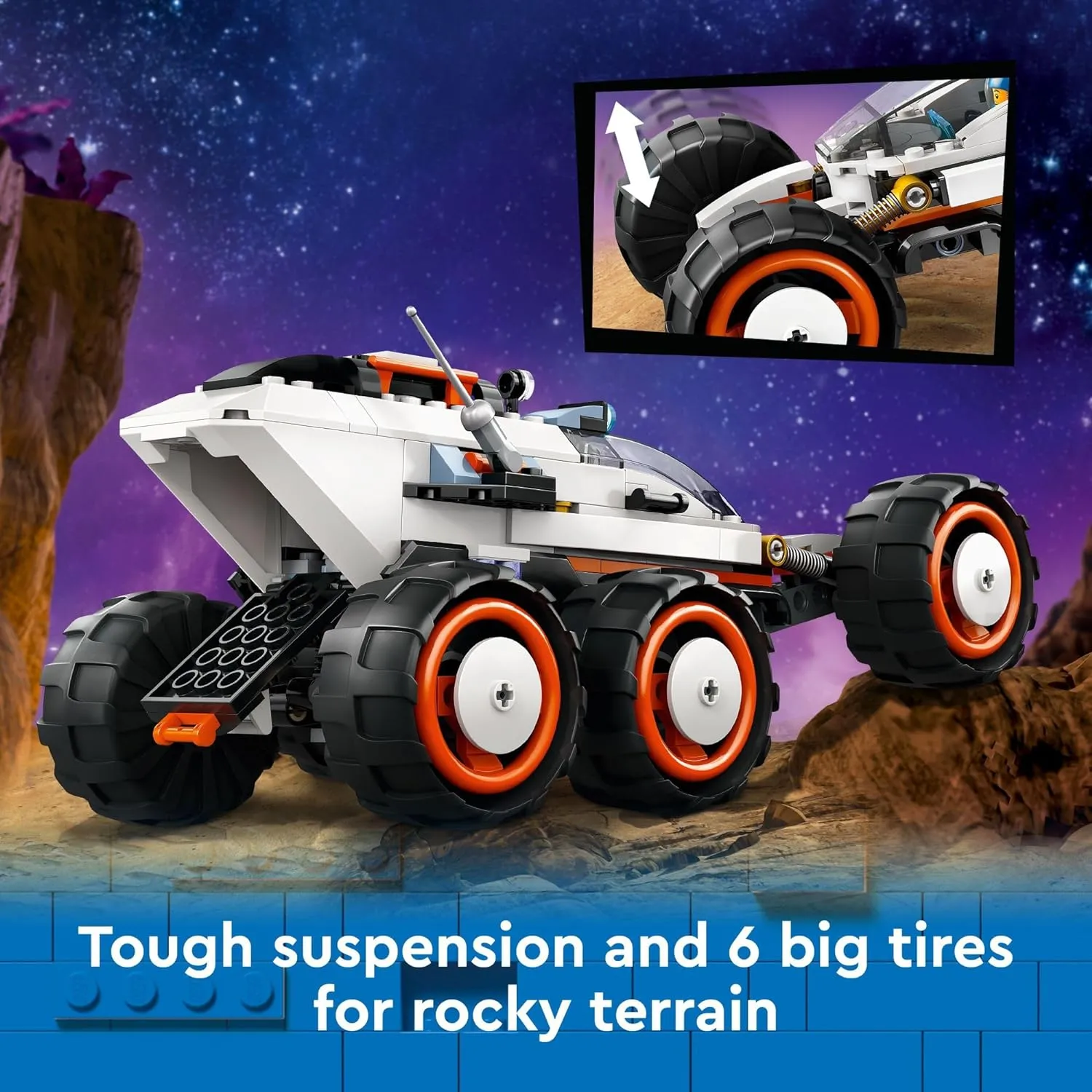 Lego Space Explorer Rover and Alien Life (60431)