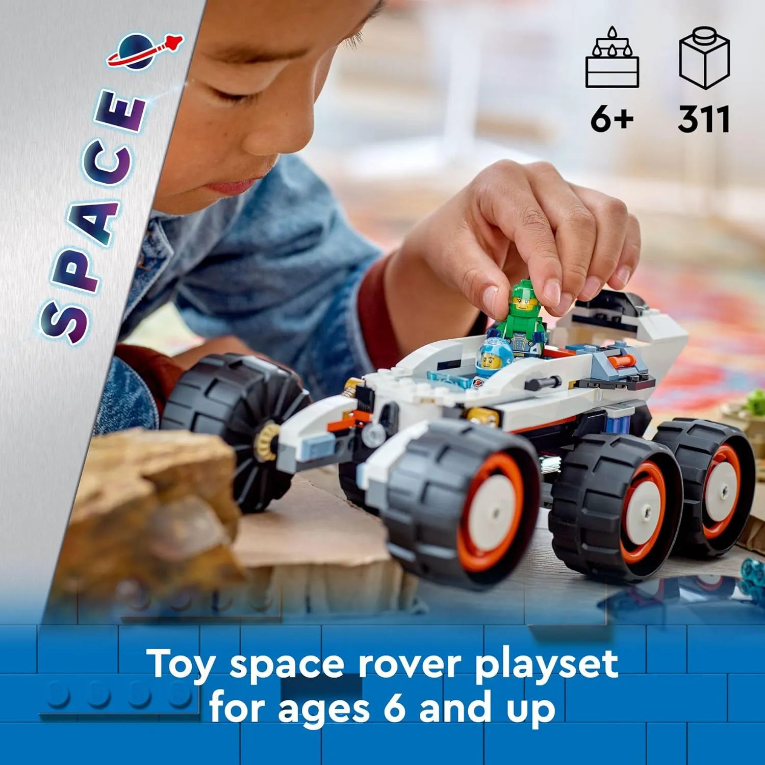Lego Space Explorer Rover and Alien Life (60431)