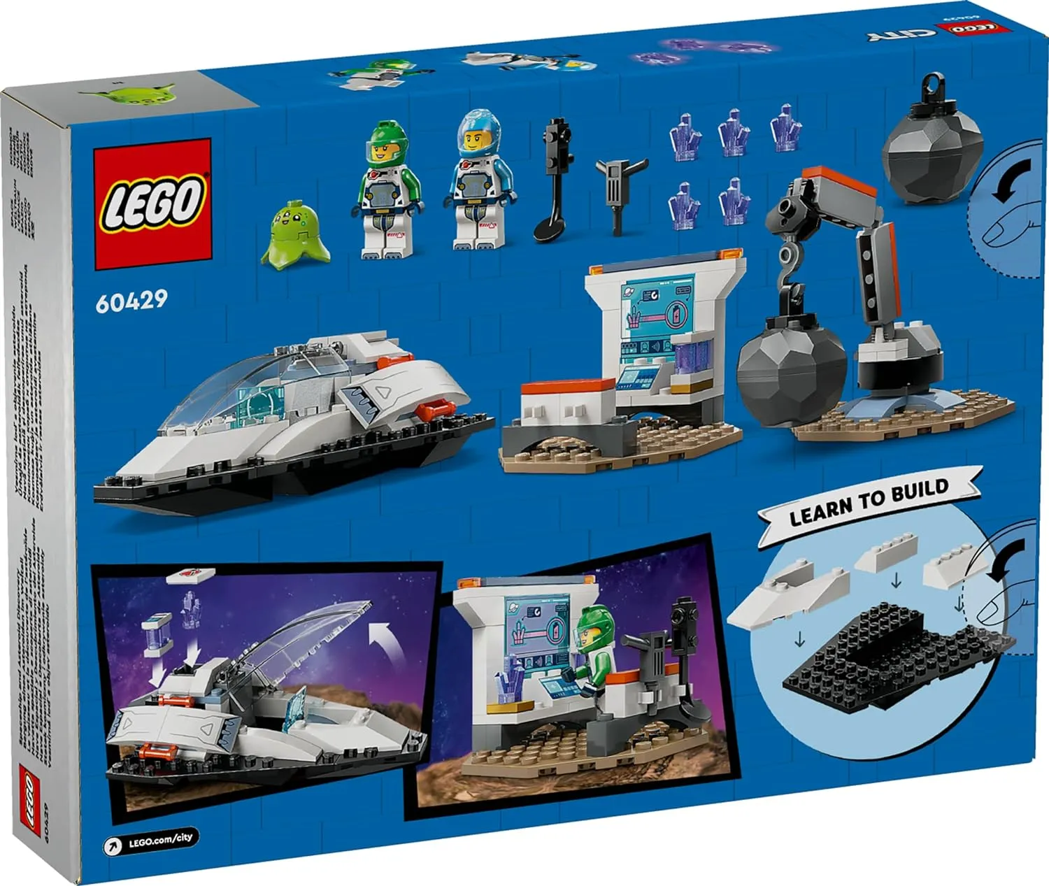Lego Spaceship and Asteroid Discovery (60429)