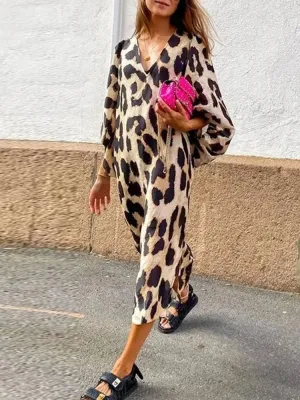 Lena | Leopard Print Dress