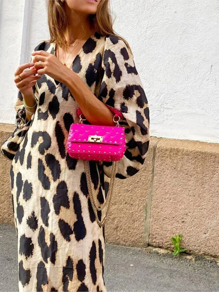 Lena | Leopard Print Dress
