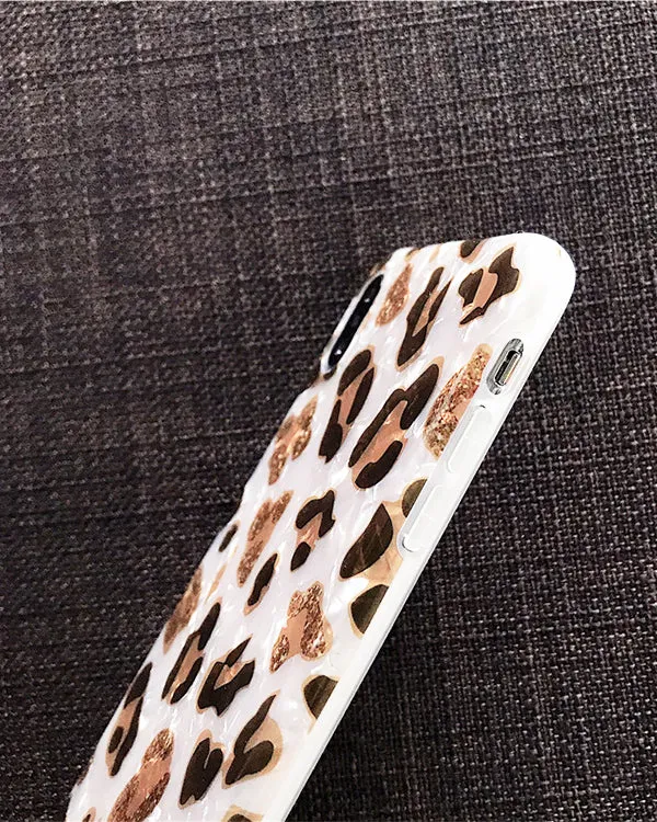 Leopard Soft Silicone Iphone Case
