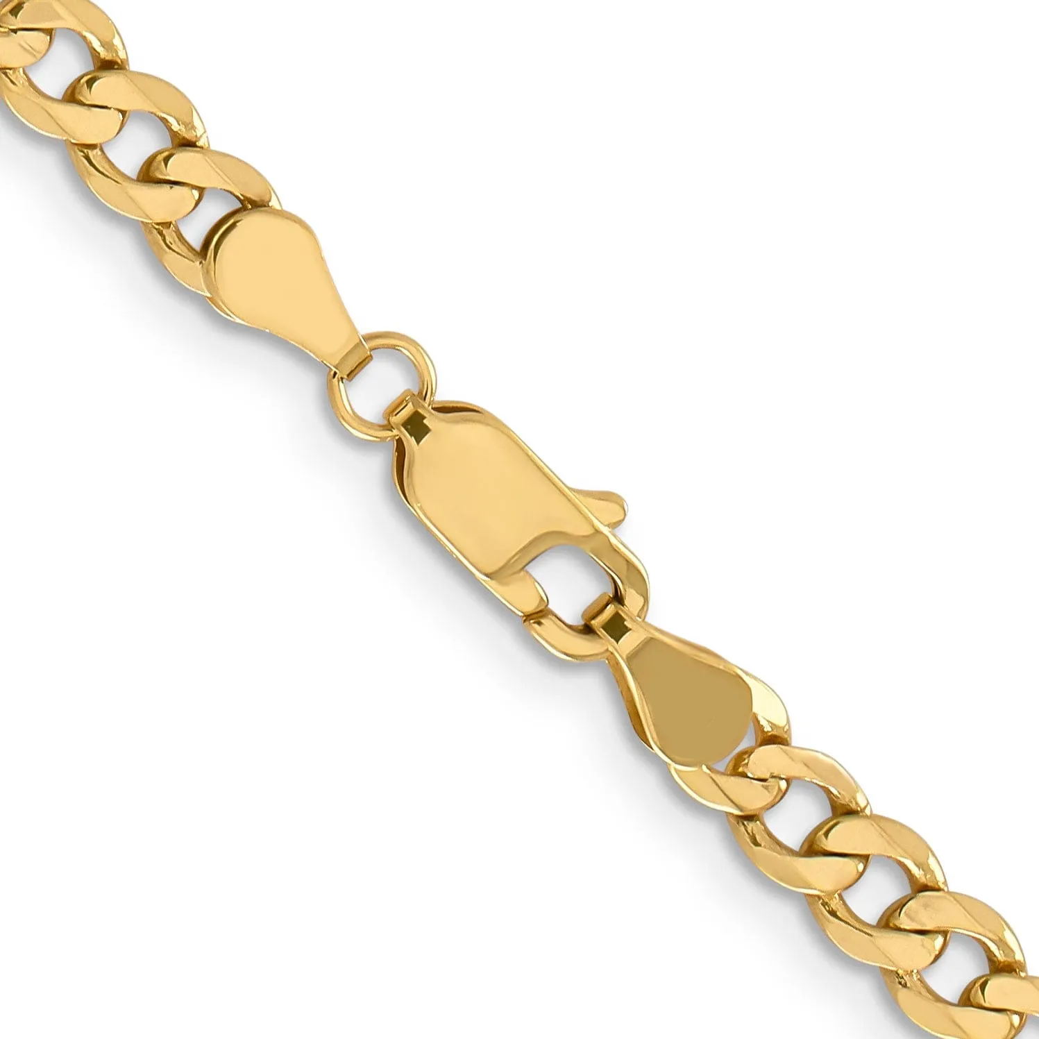 Leslies 14k Yellow Gold 4.75mm Flat Figaro Chain