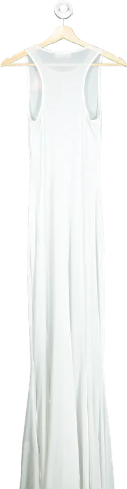 Let's Swim White Power Mesh Dress UK S