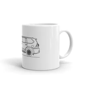 Lexus LX 570 Silhouette Mug