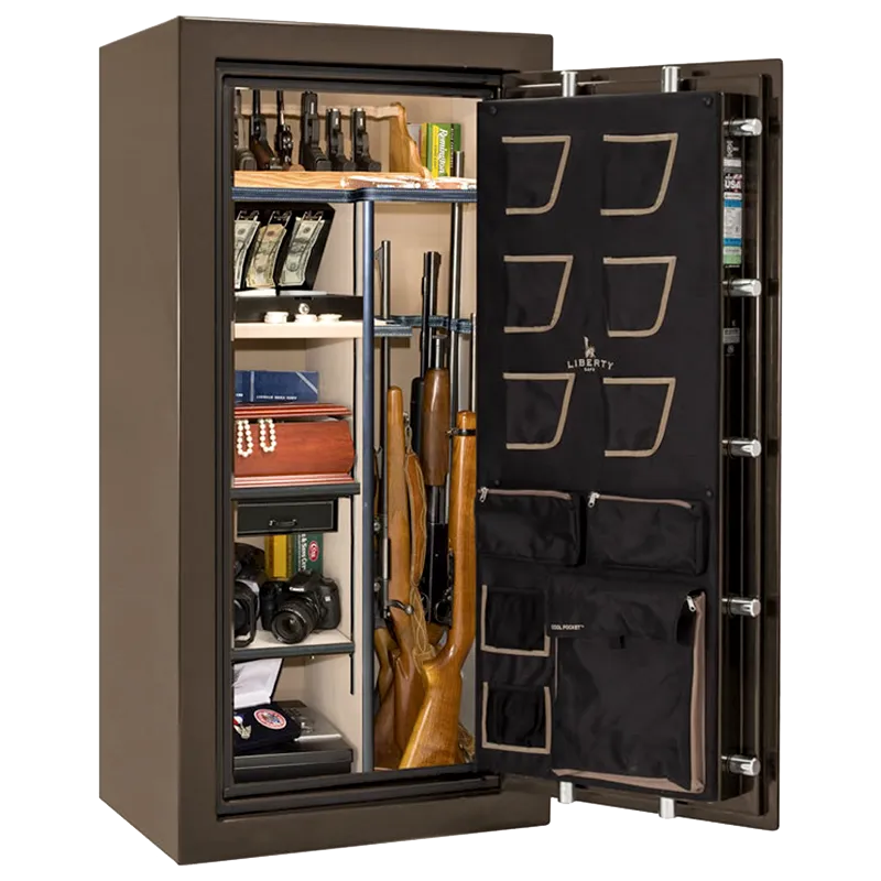 Liberty National Classic Plus 25 Gun Safe with Mechanical Lock