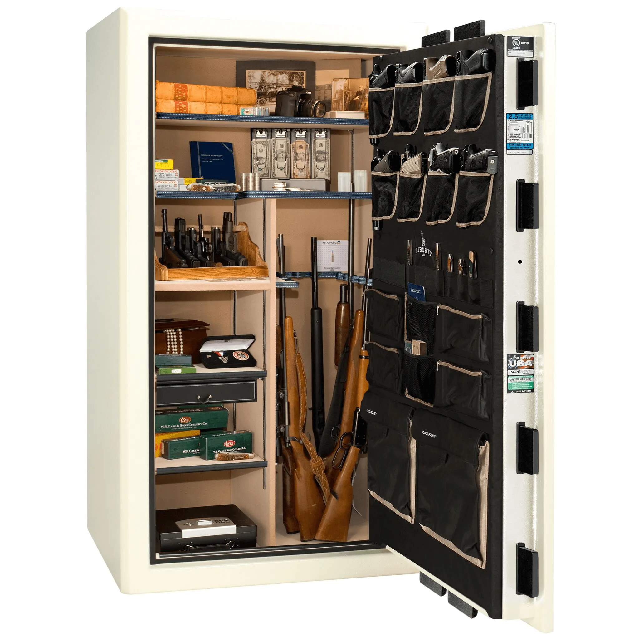 Liberty Presidential 40 Gun Safe with Mechanical Lock
