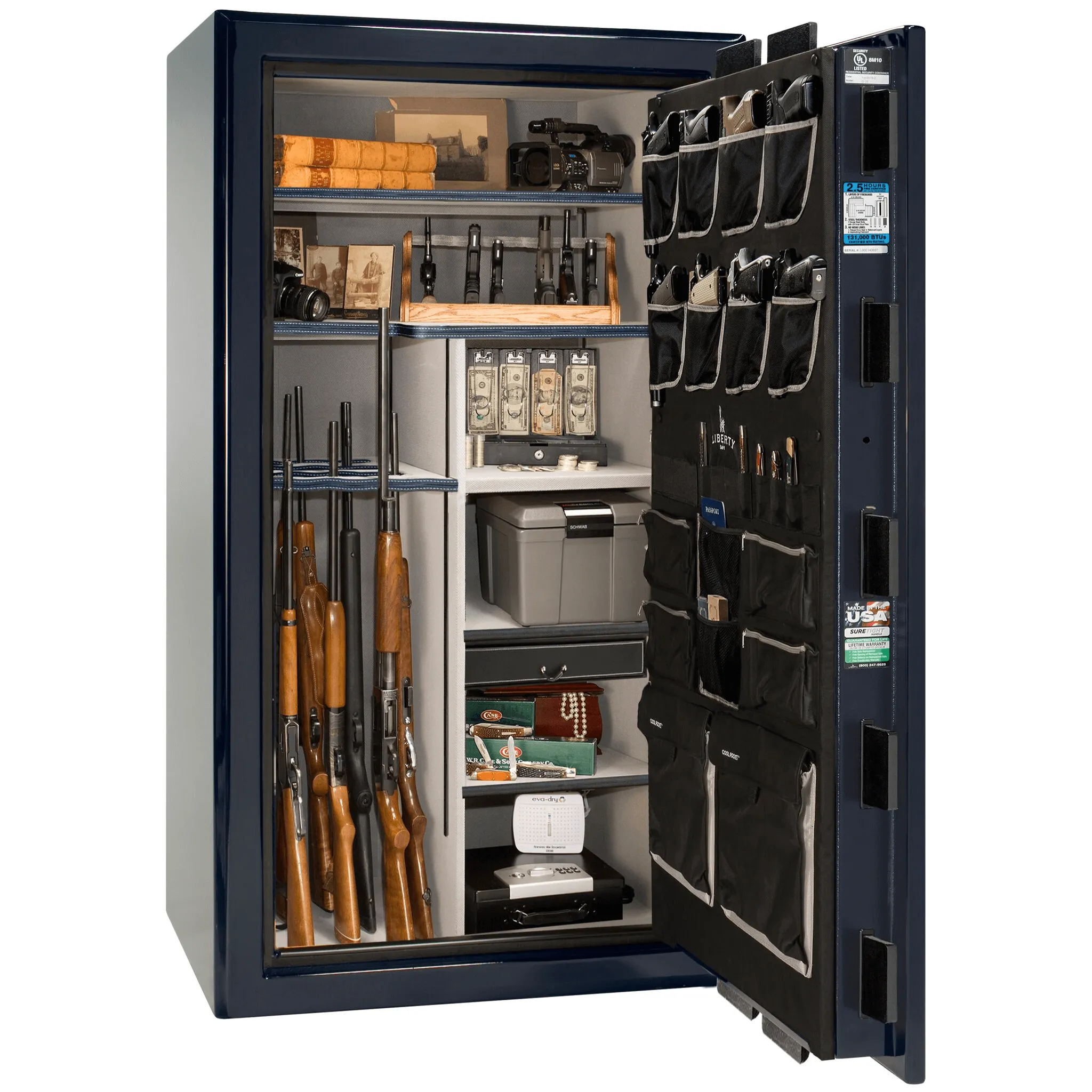 Liberty Presidential 40 Gun Safe with Mechanical Lock