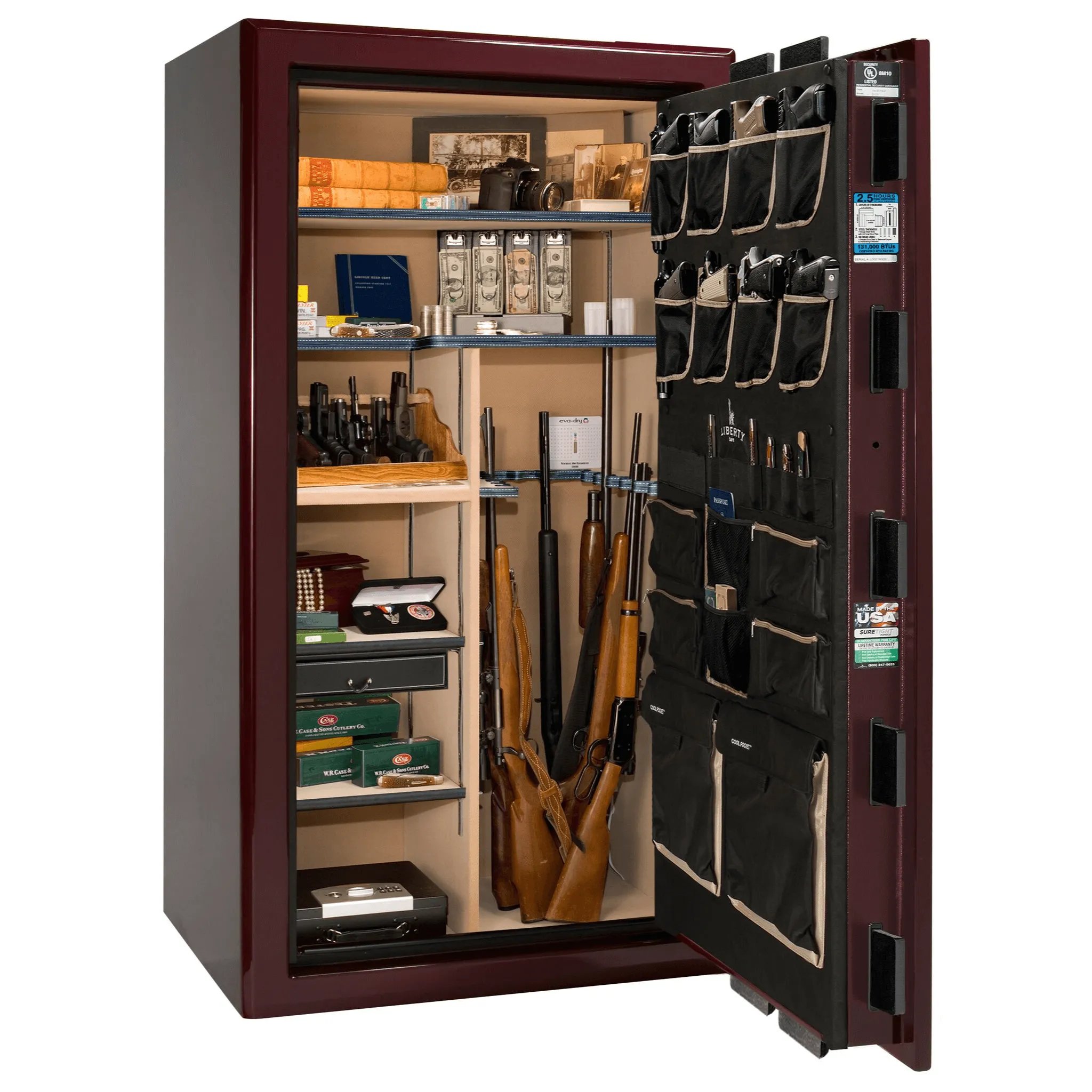 Liberty Presidential 40 Gun Safe with Mechanical Lock
