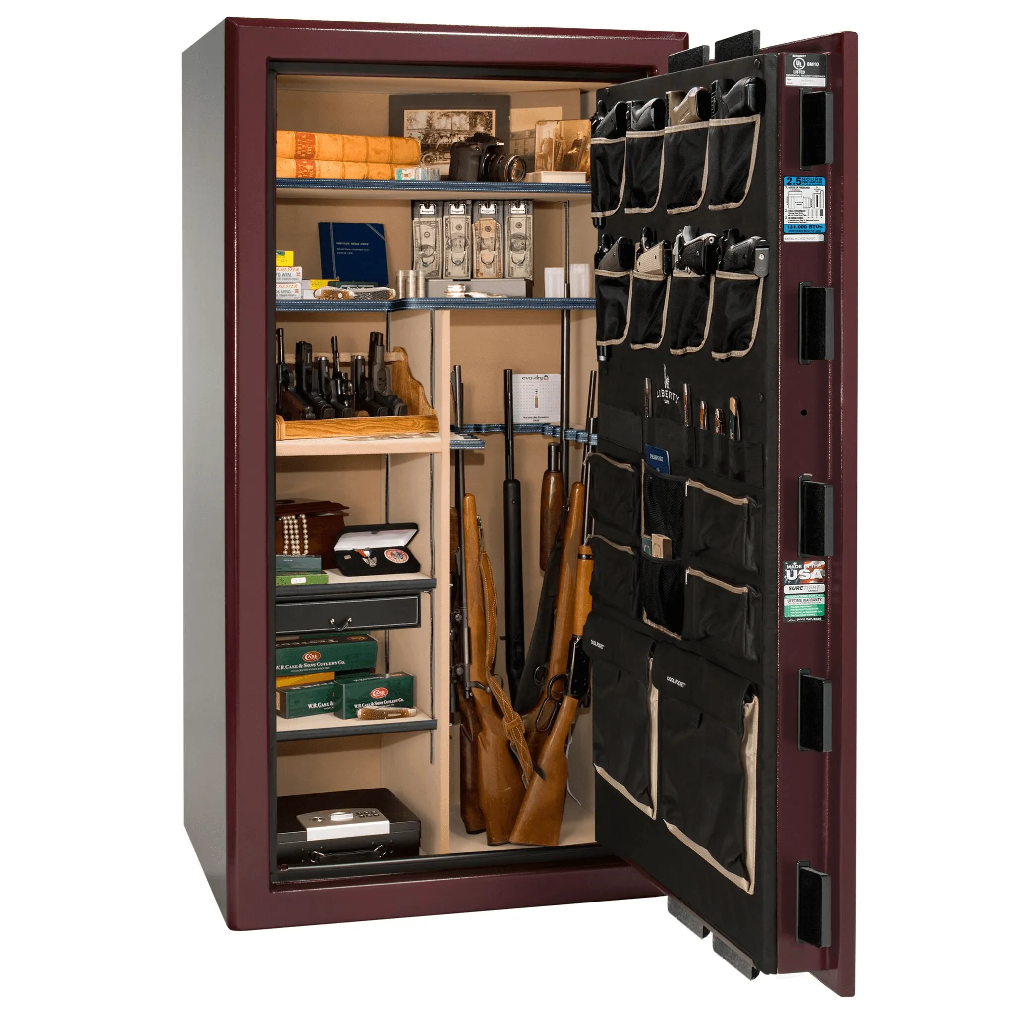 Liberty Presidential 40 Gun Safe with Mechanical Lock