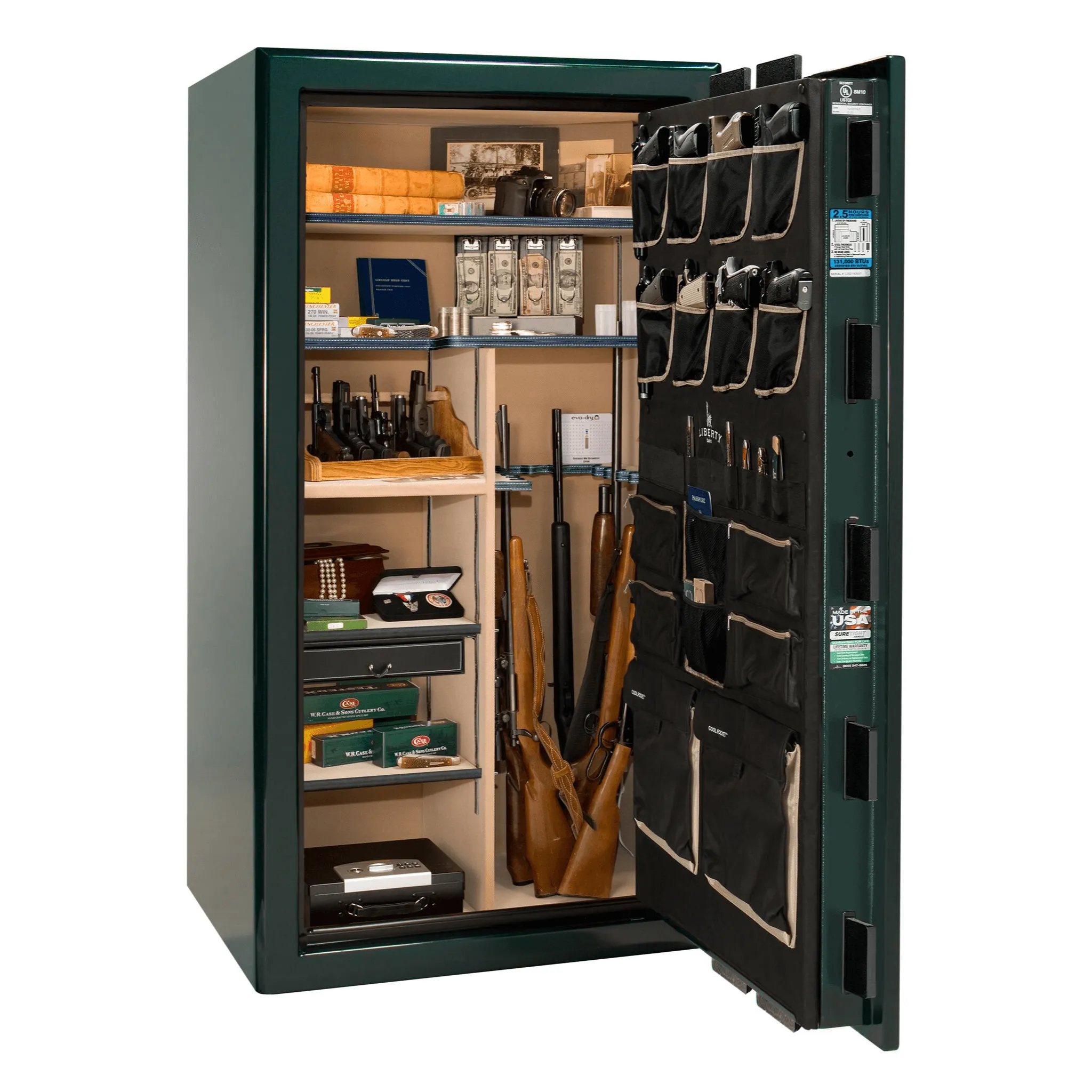 Liberty Presidential 40 Gun Safe with Mechanical Lock