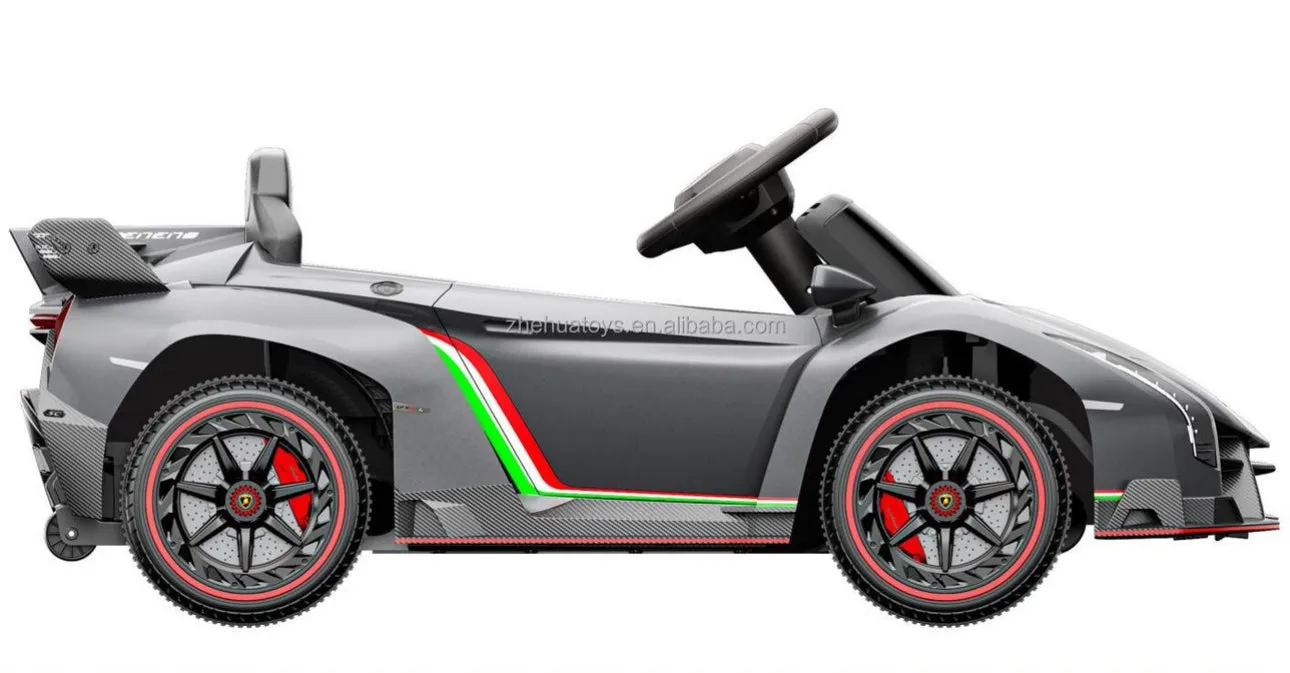 Licensed 2025 Veneno 4x4 Kids Ride On Car 1 Seater | 12V | Upgraded | Leather Seat | Rubber Tires | Remote