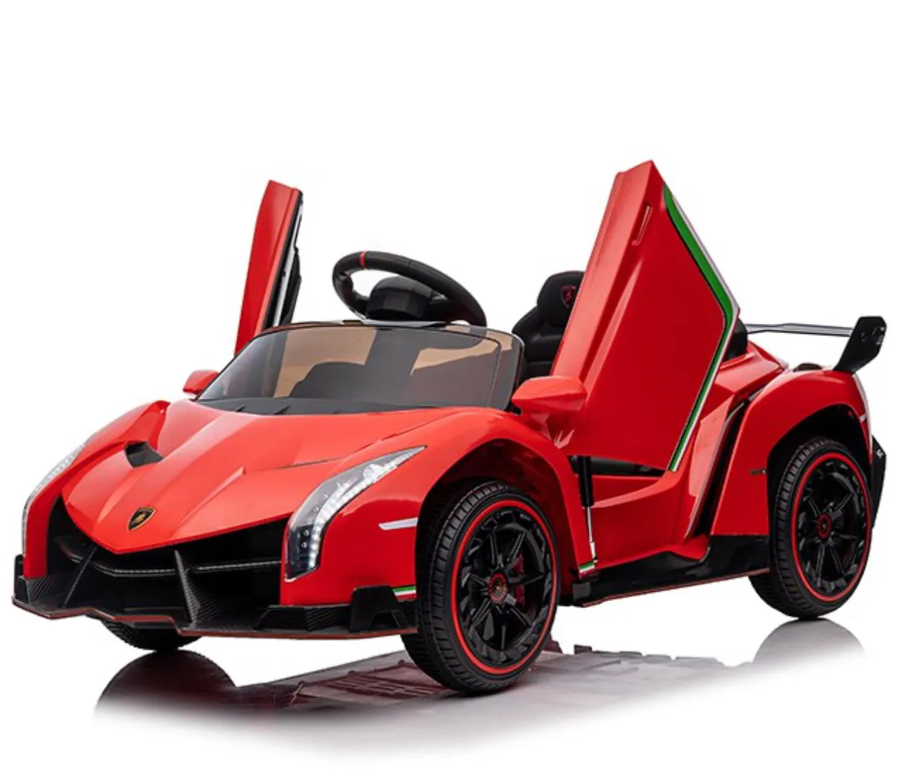 Licensed 2025 Veneno 4x4 Kids Ride On Car 1 Seater | 12V | Upgraded | Leather Seat | Rubber Tires | Remote