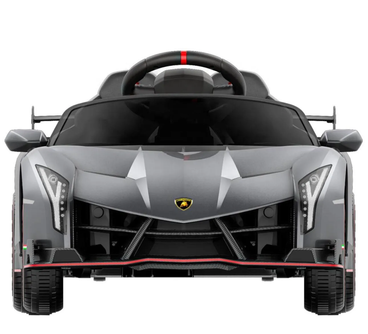 Licensed 2025 Veneno 4x4 Kids Ride On Car 1 Seater | 12V | Upgraded | Leather Seat | Rubber Tires | Remote