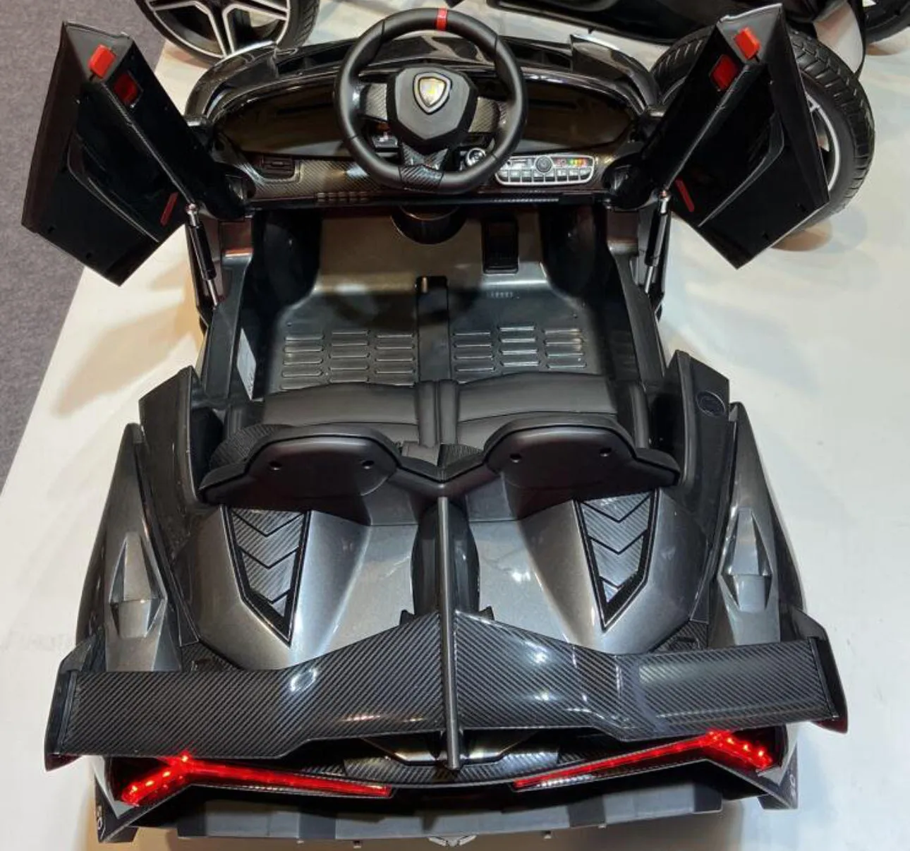 Licensed 2025 Veneno 4x4 Kids Ride On Car 1 Seater | 12V | Upgraded | Leather Seat | Rubber Tires | Remote