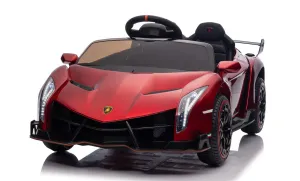 Licensed 2025 Veneno 4x4 Kids Ride On Car 1 Seater | 12V | Upgraded | Leather Seat | Rubber Tires | Remote