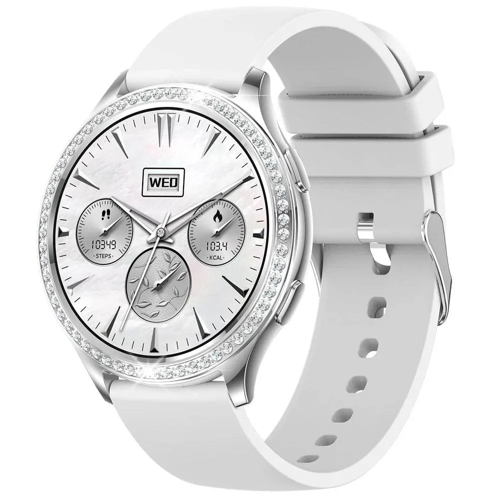 LIGE 1.32 inch Women Smart Watch Bluetooth Call AI Voice Assistant Women's Watches Custom Watch Face Health Monitor Smartwatches