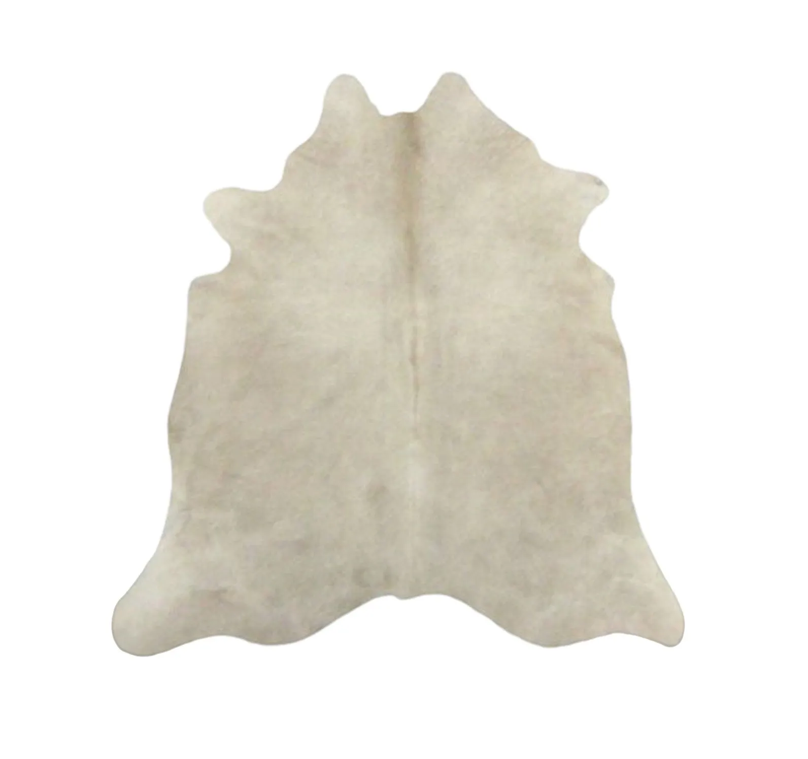 Light Beige Solid Premium Brazilian Hide, XL CH20N SD